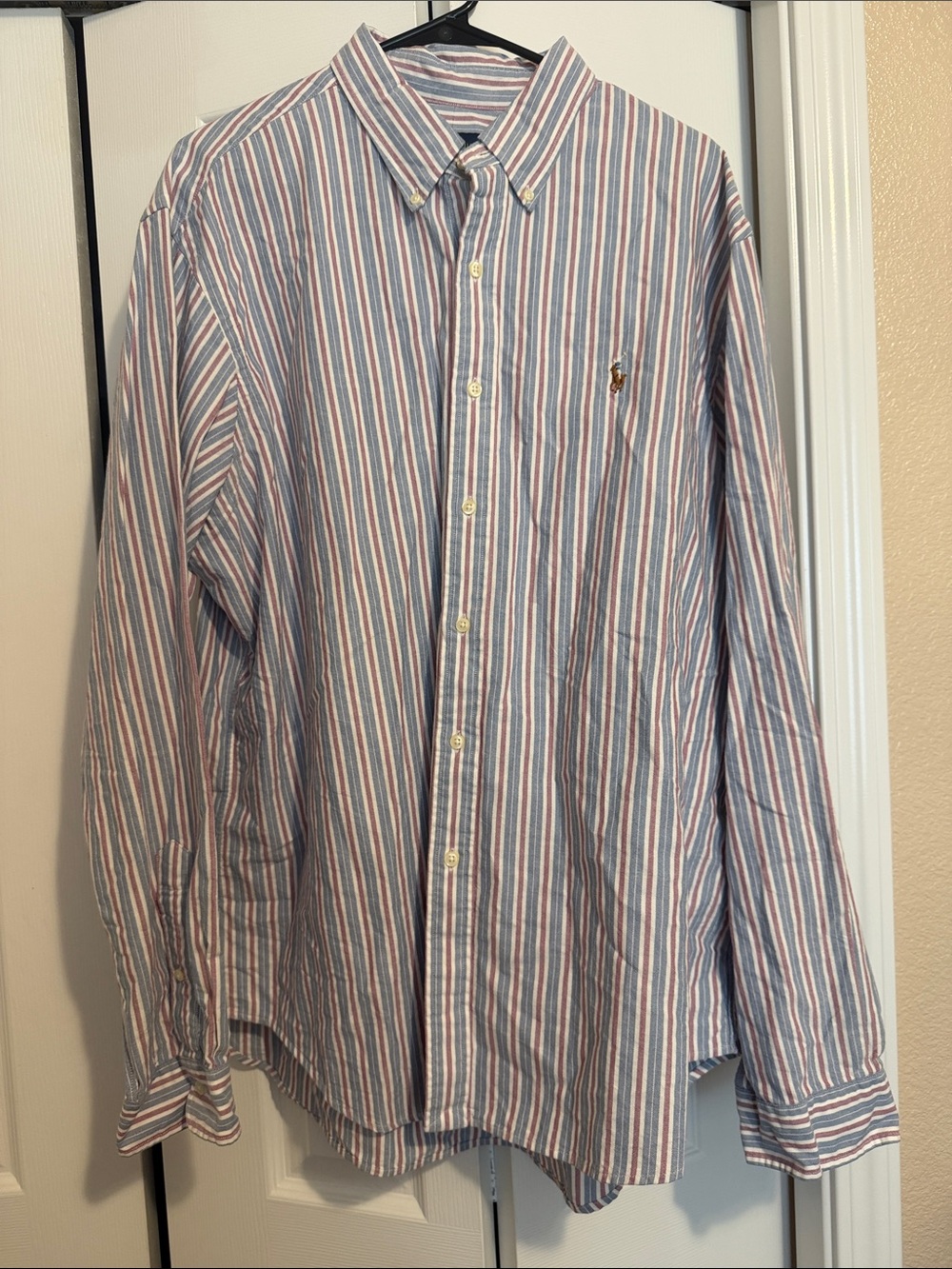 Ralph Lauren Men's Stripe Button-Down Shirt